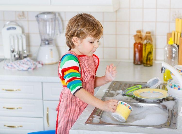 чем мыть детскую посуду